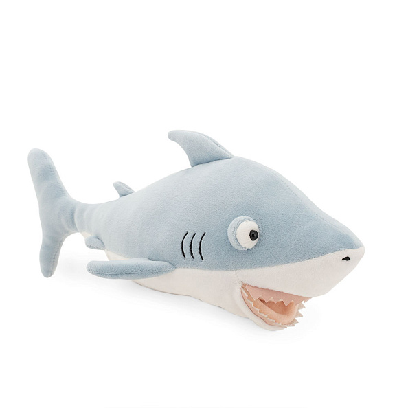 Orange Toys игрушка мягкая Акула 35 см, серый - фото  1