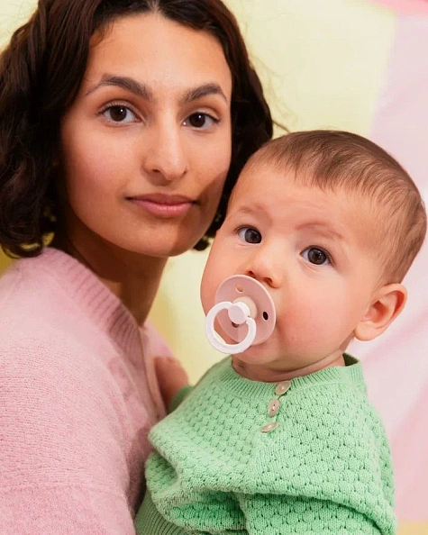 BIBS соска-пустышка латексная Studio Colour Fusion Blush/Petal - фото  3