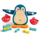 Hape игра-балансир развивающая Пингвин, 13 элементов
