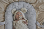 Elodie  0-6 . Retro Binky Bundle  - Sunrise Blue 