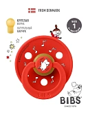 BIBS пустышка латексная Moomin Colour - Dancing - Candy Apple