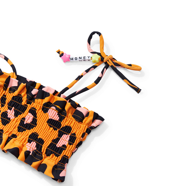 Happy Baby купальник для девочек двухпредметный (лиф купальный + плавки) leo - фото  5