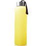 Everyday Baby бутылочка для воды стеклянная с защитным силиконовым покрытием 400 мл цвет желтый