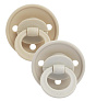 Elodie пустышка 0-6 мес. Retro Binky Bundle силиконовая 2 шт.- Pure Khaki  - фото 1