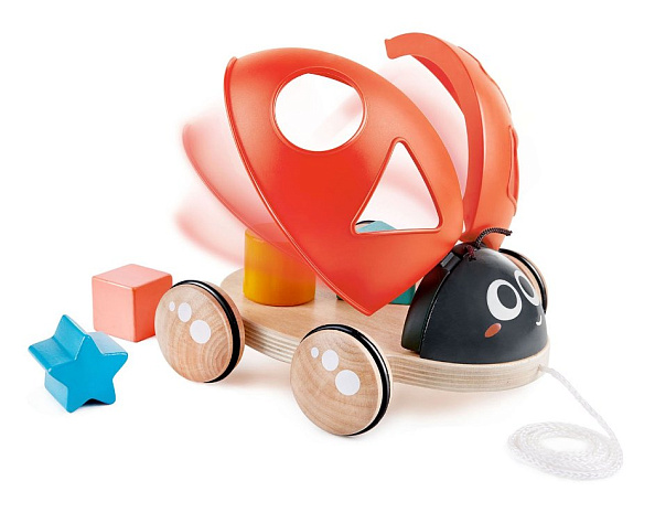 Hape каталка - сортер Божья коровка - фото  6