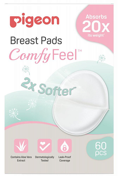 Pigeon    Comfy Feel Breast Pads  , 60   .