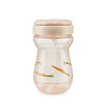 Happy Baby поильник с трубочкой 360 мл carrot