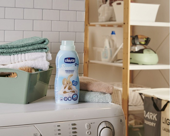 Chicco кондиционер 0+ для детского белья 750 мл Sweet Talcum Sensitive											 - фото  8