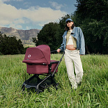 Bugaboo Fox5 Renew коляска 2 в 1 Black/ Dark Cherry/ Dark Cherry complete