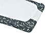 Lodger чехол на матрасик для пеленания Scandinavian Print Carbon - фото 2