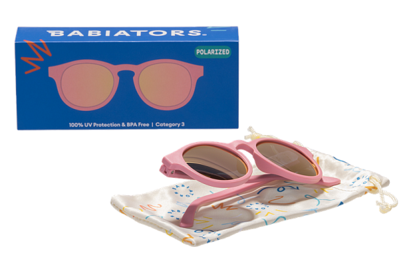 Babiators очки солнцезащитные Polarized Keyhole Милашка в розовом - фото  4
