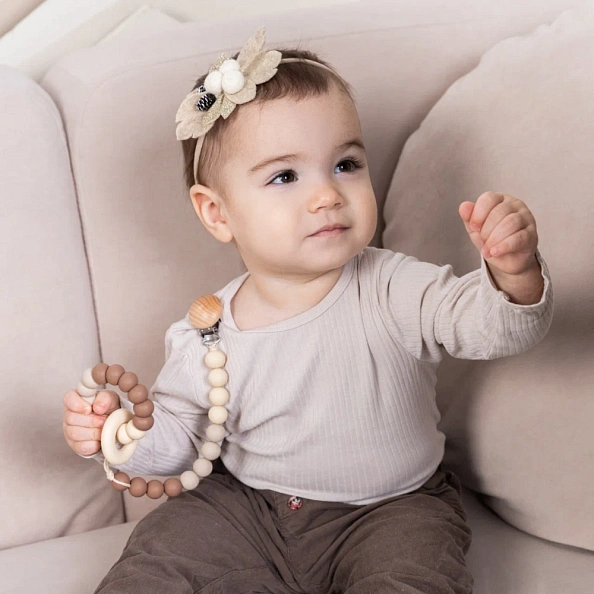Kiddy bubbles прорезыватель для зубов Chewy caramel - фото  4