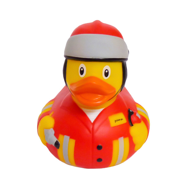 Веселые Ути-пути уточка Пожарный - фото  2