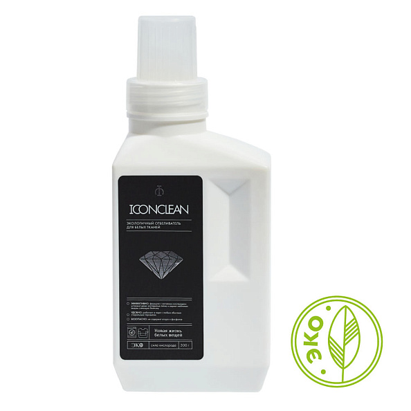 IconClean отбеливатель экологичный  для белых тканей 500 гр - фото  1