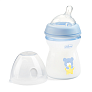 Chicco бутылочка пластиковая 250 мл Natural Feeling, голубая  - фото 6