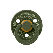 BIBS пустышка латексная Colour Holiday - Leaf - Hunter Green/Sage