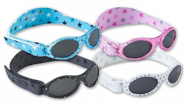 Dooky- BabyBanz очки солнцезащитные Grey Star 0-2 г