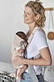 BabyBjorn рюкзак для переноски новорожденных Mini Mesh жемчужно-розовый