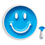 Munchkin Набор "Улыбка" Smile ‘N Scoop™(тарелка на присоске и ложка) 9+ Голубой