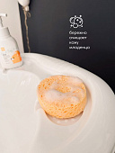 OLANT губка детcкая для купания желтая