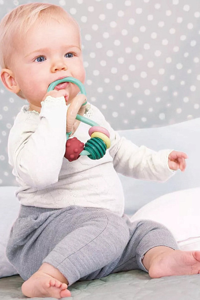 Hape прорезыватель Лабиринт Бусинки - фото  2