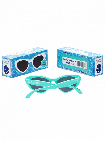 Babiators очки солнцезащитные Original Cat-Eye бирюза Classic