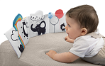 Chicco первая книжка малыша мягкая двухсторонняя