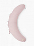 Happy Baby подушка для беременных из стираного льна pink