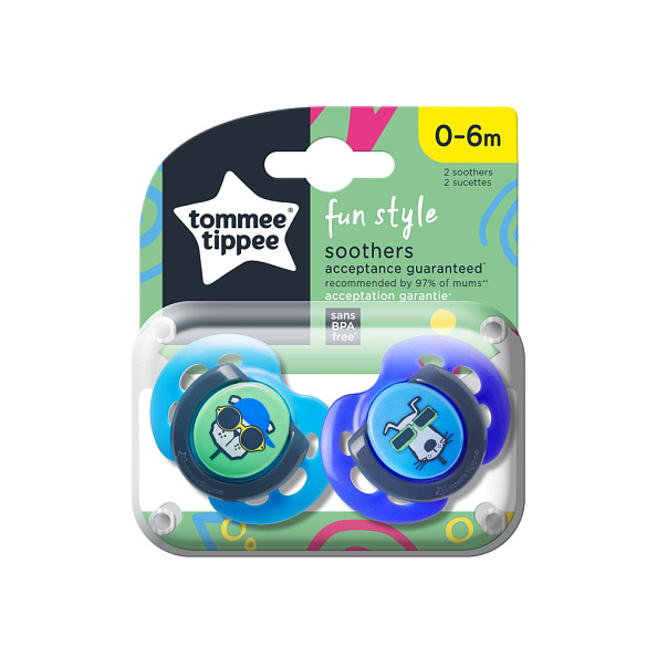 Tommee Tippee -  Fun Style, 0-6 ., 2 . -   2