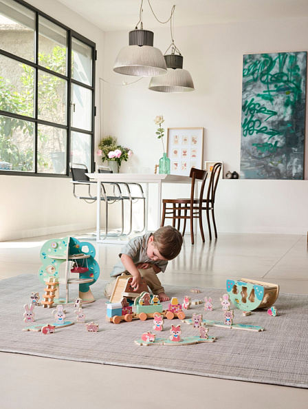 Chicco набор развивающий деревянные игрушки Лисье логово - фото  11