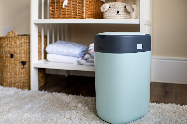 Tommee Tippee утилизатор подгузников, накопитель для использованных подгузников Twist & Click, green - фото  12