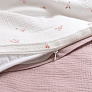 Perina комплект постельного белья Muslin Лето розовое/Мокко 3 предмета - фото 8