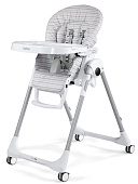 Peg Perego стульчик для кормления Prima Pappa Follow Me Linear Grey