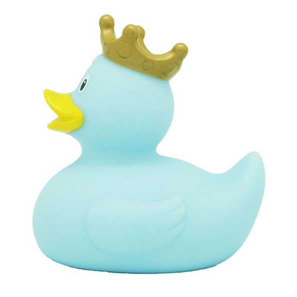 Веселые Ути-пути уточка в короне голубая - фото  2