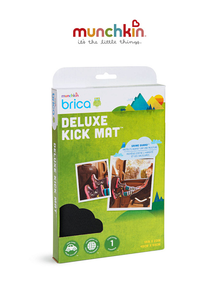 Brica munchkin защитный коврик на спинку передних автомобильных сидений Deluxe Kick Mat™ 2шт. - фото  8