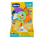 Chicco игрушка на присоске на стульчик для кормления Will the Pinwheel