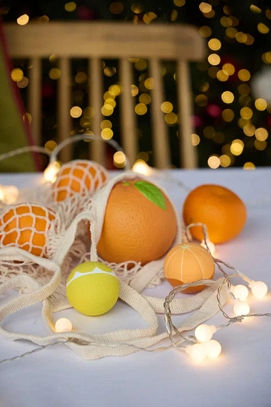 Oli&Carol мячик из натурального каучука Orange - фото  4