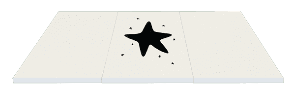 Ggumbi Мат игровая зона Folder Big Star 140х300х4
