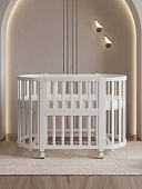 OLANT кровать-трансформер с маятником Вила (Vila) белый