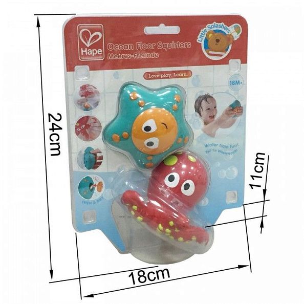 Hape игрушка для ванной Обитатели океанского дна