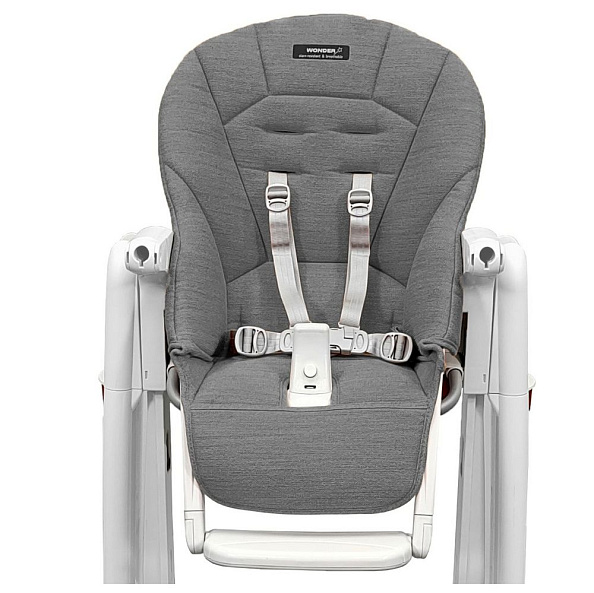Peg Perego стульчик для кормления Tatamia Follow Me Wonder Grey - фото  3