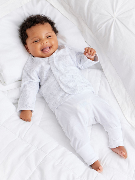 Happy Baby рубашка детская white&nature - фото  16