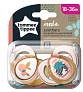 Tommee Tippee соска-пустышка силиконовая Moda, 18-36 мес., 2 шт. - фото 6