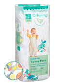 Offspring трусики-подгузники L 9-14 кг 36 штук Небо