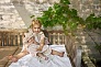 Elodie плед-одеяло, хлопок, 75*100 см.- Embroidery Anglaise - фото 5