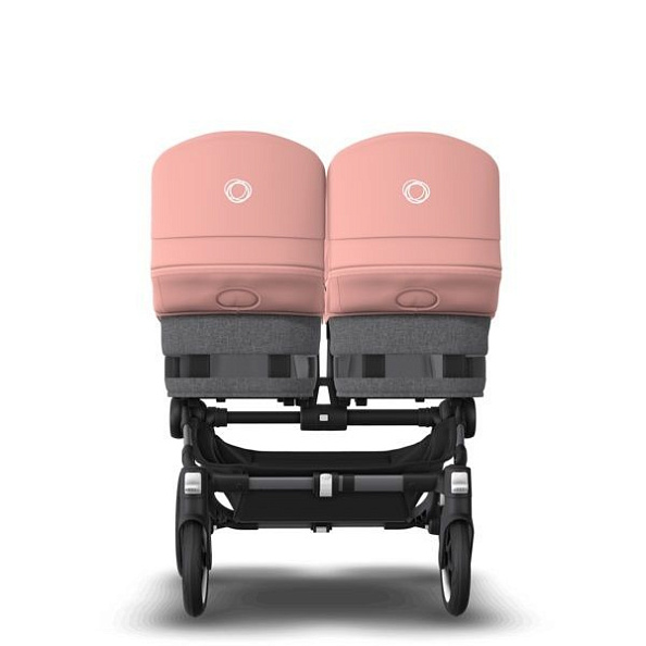 Bugaboo Donkey5 Twin коляска 2 в 1 Graphite/Grey Melange/Morning Pink - фото  5