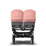 Bugaboo Donkey5 Twin коляска 2 в 1 Graphite/Grey Melange/Morning Pink - фото 5