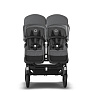Bugaboo Donkey5 Duo коляска 2 в 1 Graphite/Grey Melange/Grey Melange complete - фото 11