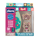 Chicco деревянные игрушки Семья Мишек с мамой