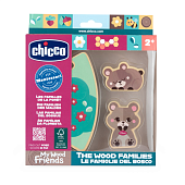 Chicco деревянные игрушки Семья Мишек с мамой